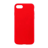 Rvelon iPhone 7/8/SE Deksel Silikon Rød