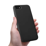 Rvelon iPhone 7/8/SE Deksel Silikon Svart