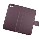 Rvelon iPhone 7/8/SE Etui Detachable Wallet Case Lilla