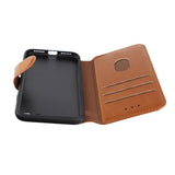 Rvelon iPhone 7/8/SE Etui Utbrettbar Kortlomme Brun