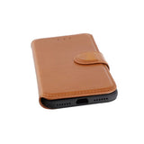Rvelon iPhone 7/8/SE Etui Utbrettbar Kortlomme Brun