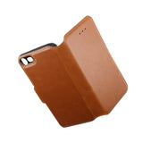 Rvelon iPhone 7/8/SE Etui Utbrettbar Kortlomme Brun