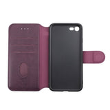 Rvelon iPhone 7/8/SE Etui Utbrettbar Kortlomme Lilla