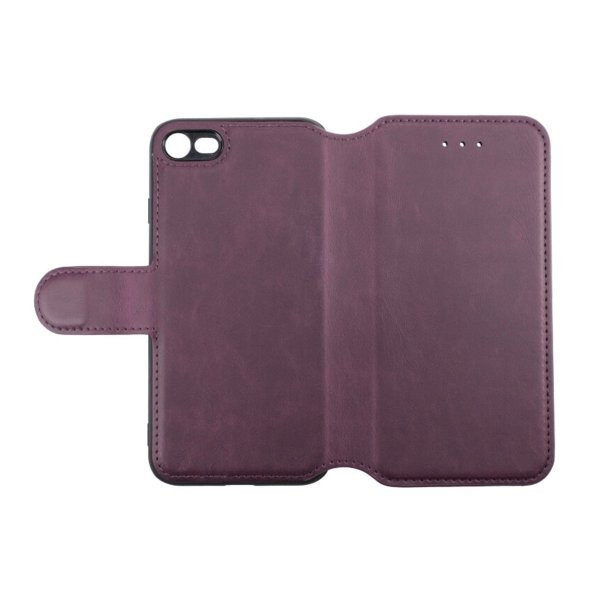 Rvelon iPhone 7/8/SE Etui Utbrettbar Kortlomme Lilla