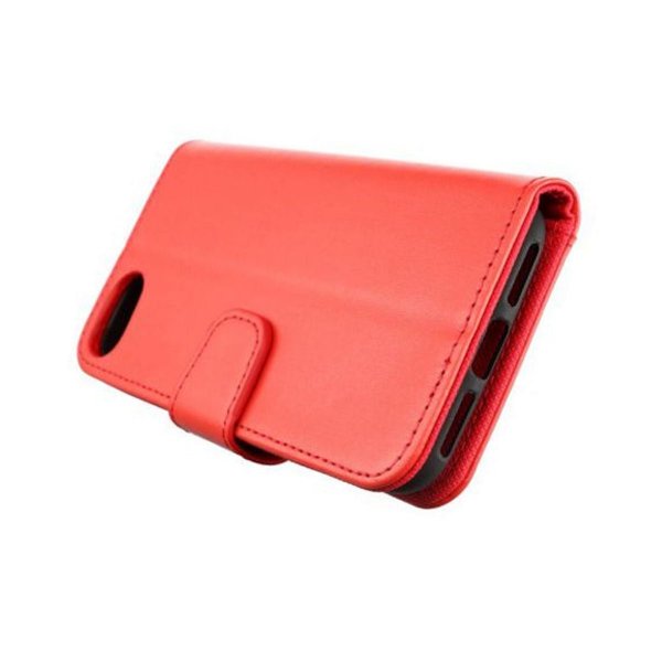 Rvelon iPhone 7/8/SE Etui Utbrettbar Kortlomme Rød