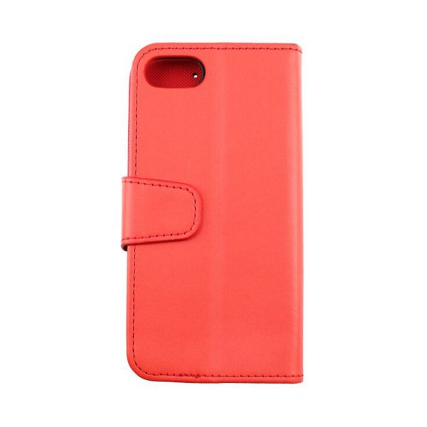 Rvelon iPhone 7/8/SE Etui Utbrettbar Kortlomme Rød
