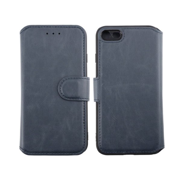 Rvelon iPhone 7/8/SE Etui 3 Kortlomme Blå