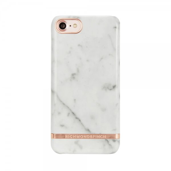 Richmond & Finch iPhone 6/6S/7/8/SE Deksel White Marble