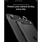 Spigen iPhone Air Kamerabeskytter GLAS.tR EZ Fit Optik Pro 2-pakning Grå