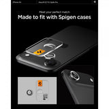Spigen iPhone Air Kamerabeskytter GLAS.tR EZ Fit Optik Pro 2-pakning Sølv