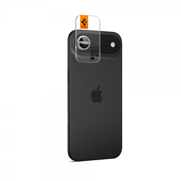 Spigen iPhone Air Kamerabeskytter GLAS.tR EZ Fit Optik Pro 2-pakning Sølv