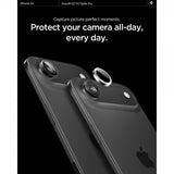 Spigen iPhone Air Kamerabeskytter GLAS.tR EZ Fit Optik Pro 2-pakning Sølv