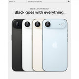 Spigen iPhone Air Kamerabeskytter GLAS.tR EZ Fit Optik Pro 2-pakning Svart