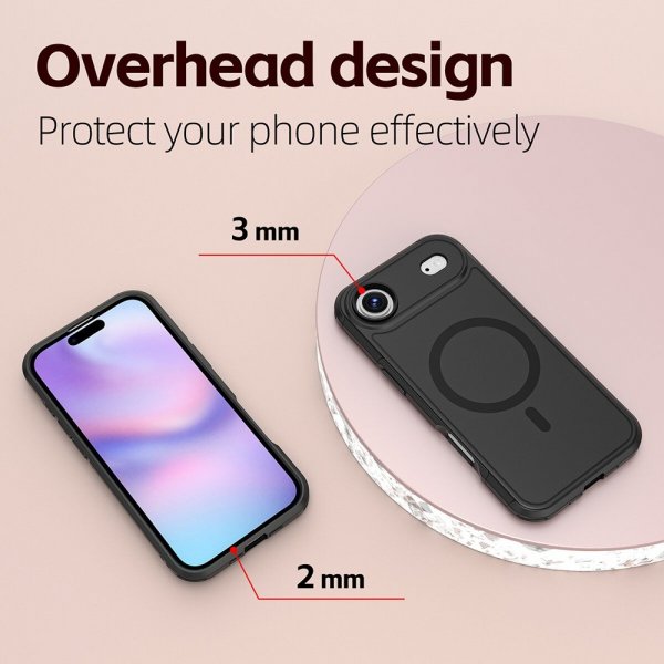 4smarts iPhone Air Deksel Defend Case Ultimag Svart