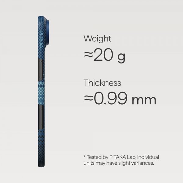 Pitaka iPhone Air Deksel Edge Moonrise