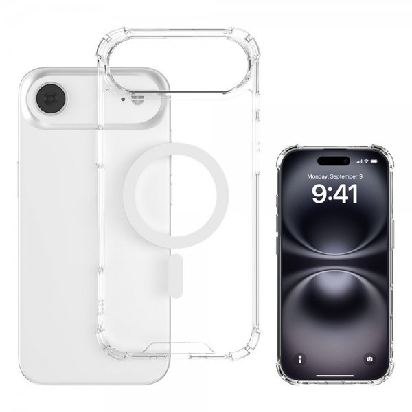 4smarts iPhone Air Deksel Ibiza MagSafe Transparent