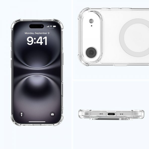 4smarts iPhone Air Deksel Ibiza MagSafe Transparent
