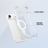 4smarts iPhone Air Deksel Ibiza MagSafe Transparent