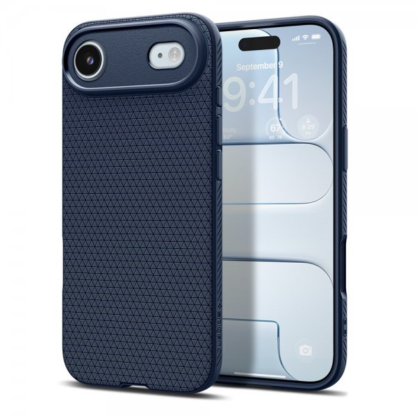 Spigen iPhone Air Deksel Liquid Air Navy Blue