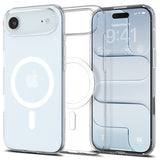Spigen iPhone Air Deksel Liquid Crystal MagFit Clear White
