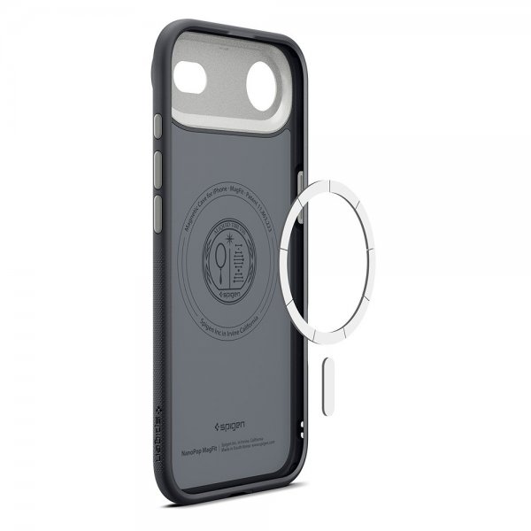 Spigen iPhone Air Deksel Nano Pop MagFit Black Sesame
