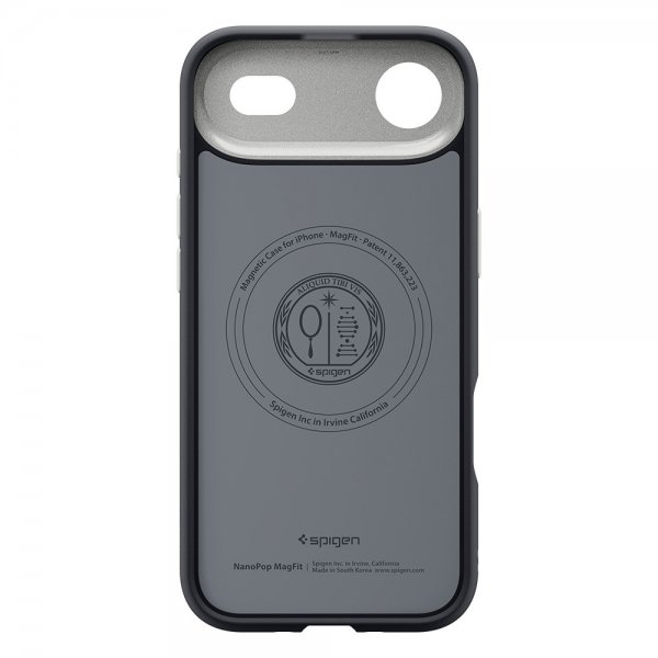 Spigen iPhone Air Deksel Nano Pop MagFit Black Sesame