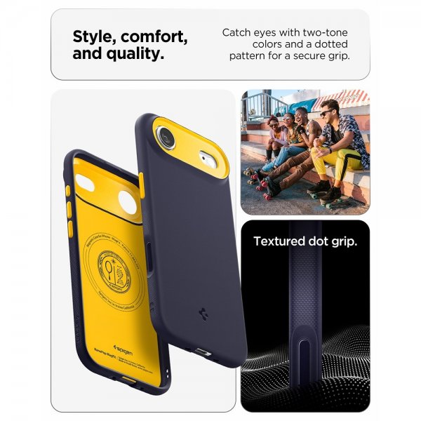Spigen iPhone Air Deksel Nano Pop MagFit Blueberry Navy
