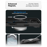 Spigen iPhone Air Deksel Optik Armor MagFit Svart