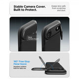 Spigen iPhone Air Deksel Optik Armor MagFit Svart