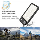 4smarts iPhone Air Deksel Stark IP68 MagSafe Svart