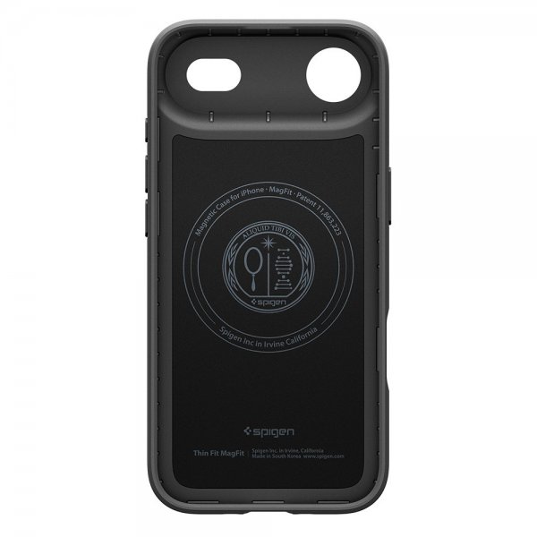 Spigen iPhone Air Deksel Thin Fit MagFit Svart