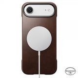 Nomad iPhone Air Deksel Traditional Leather Case Horween Rustic Brown