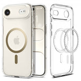 Spigen iPhone Air Deksel Ultra Hybrid MagFit Clear Gold