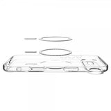 Spigen iPhone Air Deksel Ultra Hybrid MagFit Clear Gold