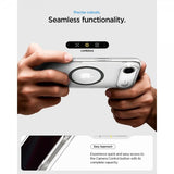 Spigen iPhone Air Deksel Ultra Hybrid MagFit Clear Graphite