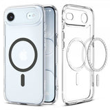 Spigen iPhone Air Deksel Ultra Hybrid MagFit Clear Graphite