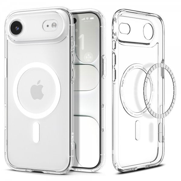 Spigen iPhone Air Deksel Ultra Hybrid MagFit Clear White