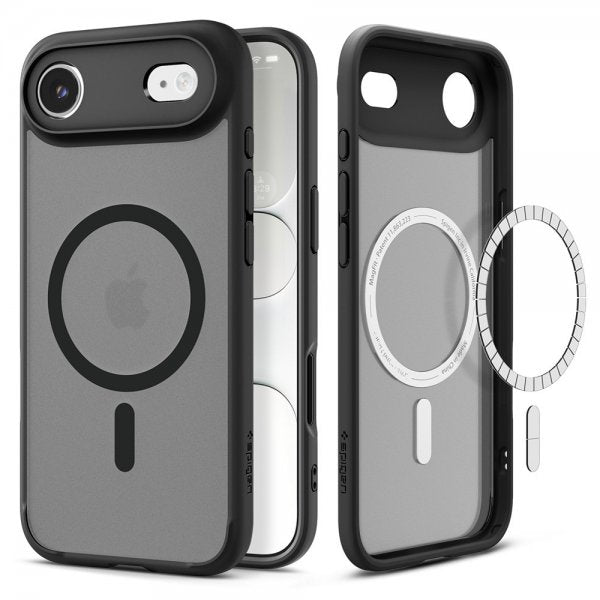 Spigen iPhone Air Deksel Ultra Hybrid MagFit Frost Black