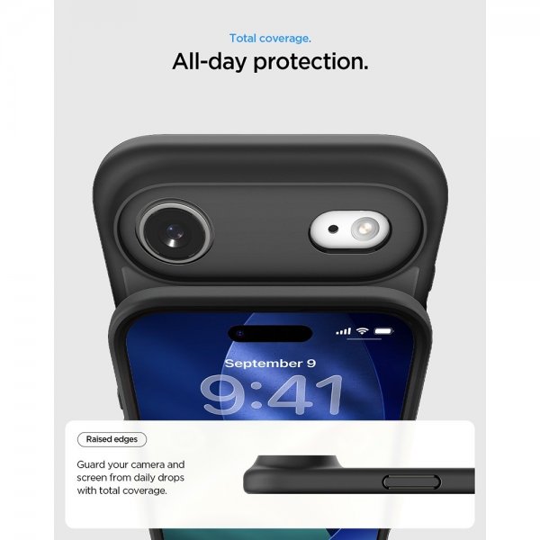 Spigen iPhone Air Deksel Ultra Hybrid MagFit Frost Black