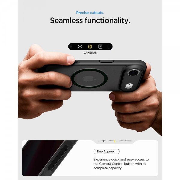 Spigen iPhone Air Deksel Ultra Hybrid MagFit Frost Black