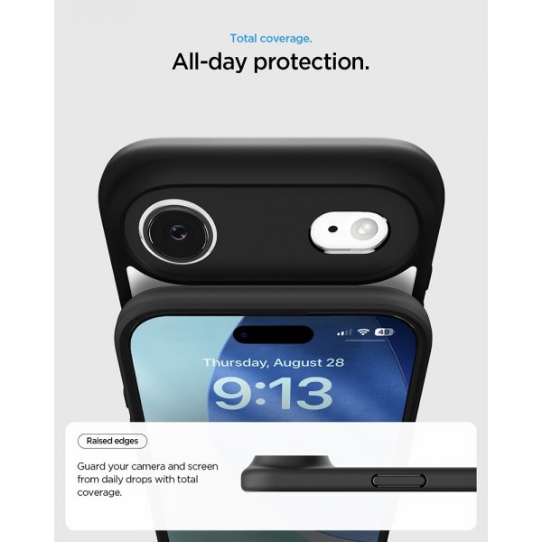 Spigen iPhone Air Deksel Ultra Hybrid Matte Black