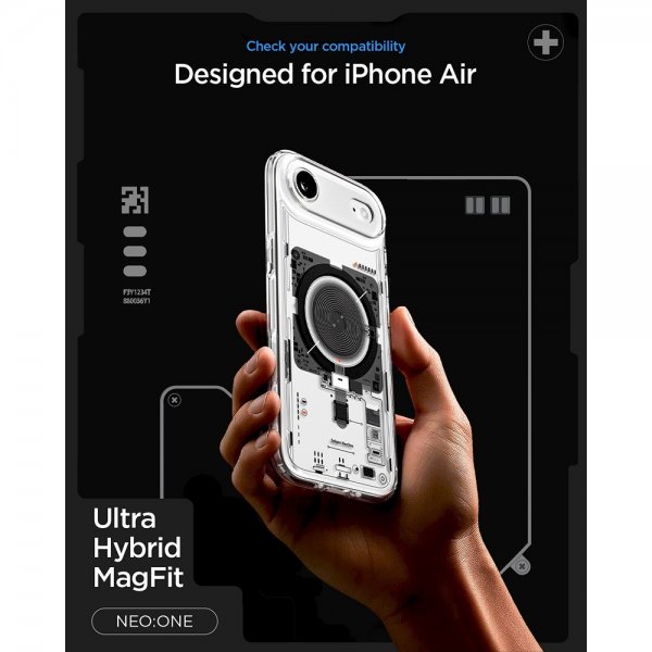 Spigen iPhone Air Deksel Ultra Hybrid Neo One MagFit