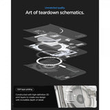 Spigen iPhone Air Deksel Ultra Hybrid Zero One MagFit Natural Titanium
