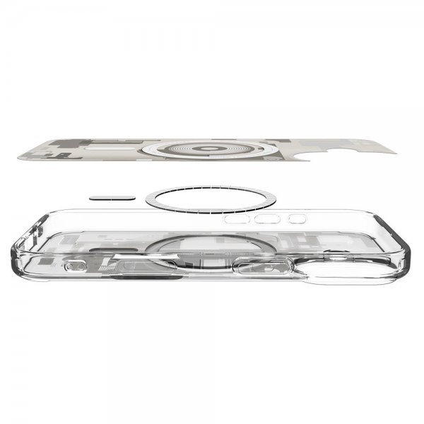 Spigen iPhone Air Deksel Ultra Hybrid Zero One MagFit Natural Titanium