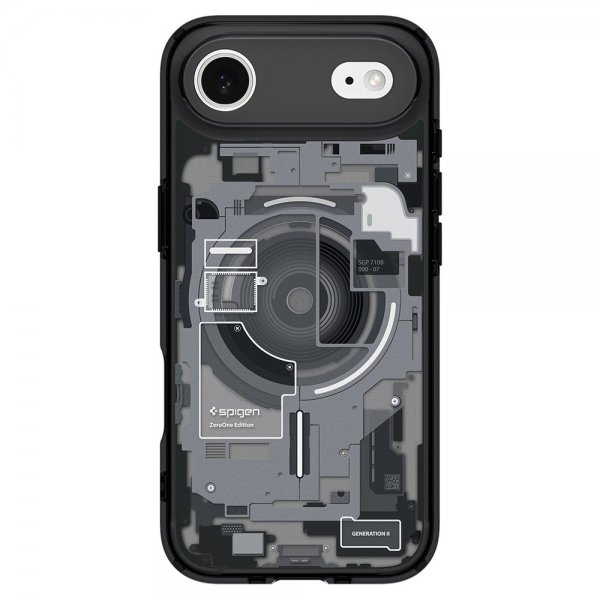 Spigen iPhone Air Deksel Ultra Hybrid Zero One MagFit Svart