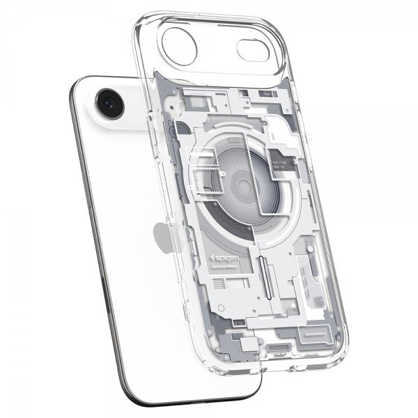 Spigen iPhone Air Deksel Ultra Hybrid Zero One MagFit Hvit