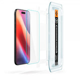 Spigen iPhone Air Skjermbeskytter GLAS.tR EZ Fit 2-pakning