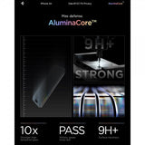 Spigen iPhone Air Skjermbeskytter GLAS.tR EZ Fit Privacy 2-pakning