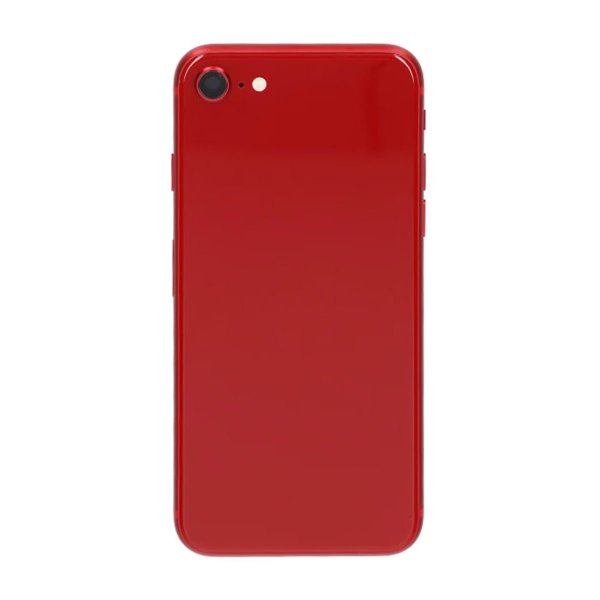 iPhone SE 2020 Bakside med Komplett Ramme OEM - Rød