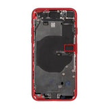iPhone SE 2020 Bakside med Komplett Ramme OEM - Rød